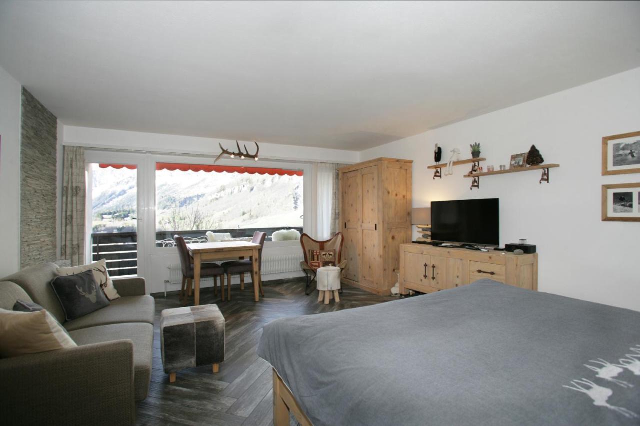Apartments Haus Quelle Leukerbad Bagian luar foto