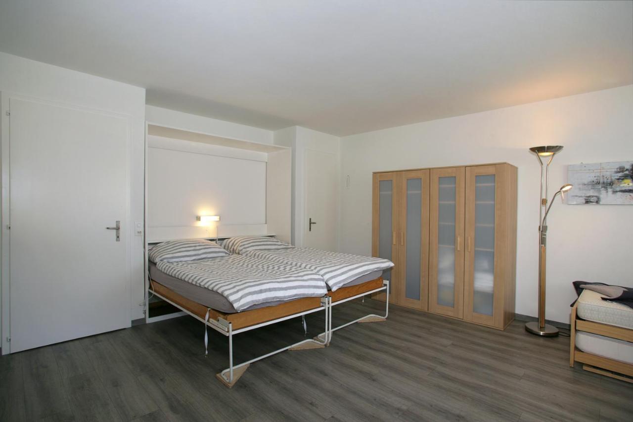 Apartments Haus Quelle Leukerbad Bagian luar foto