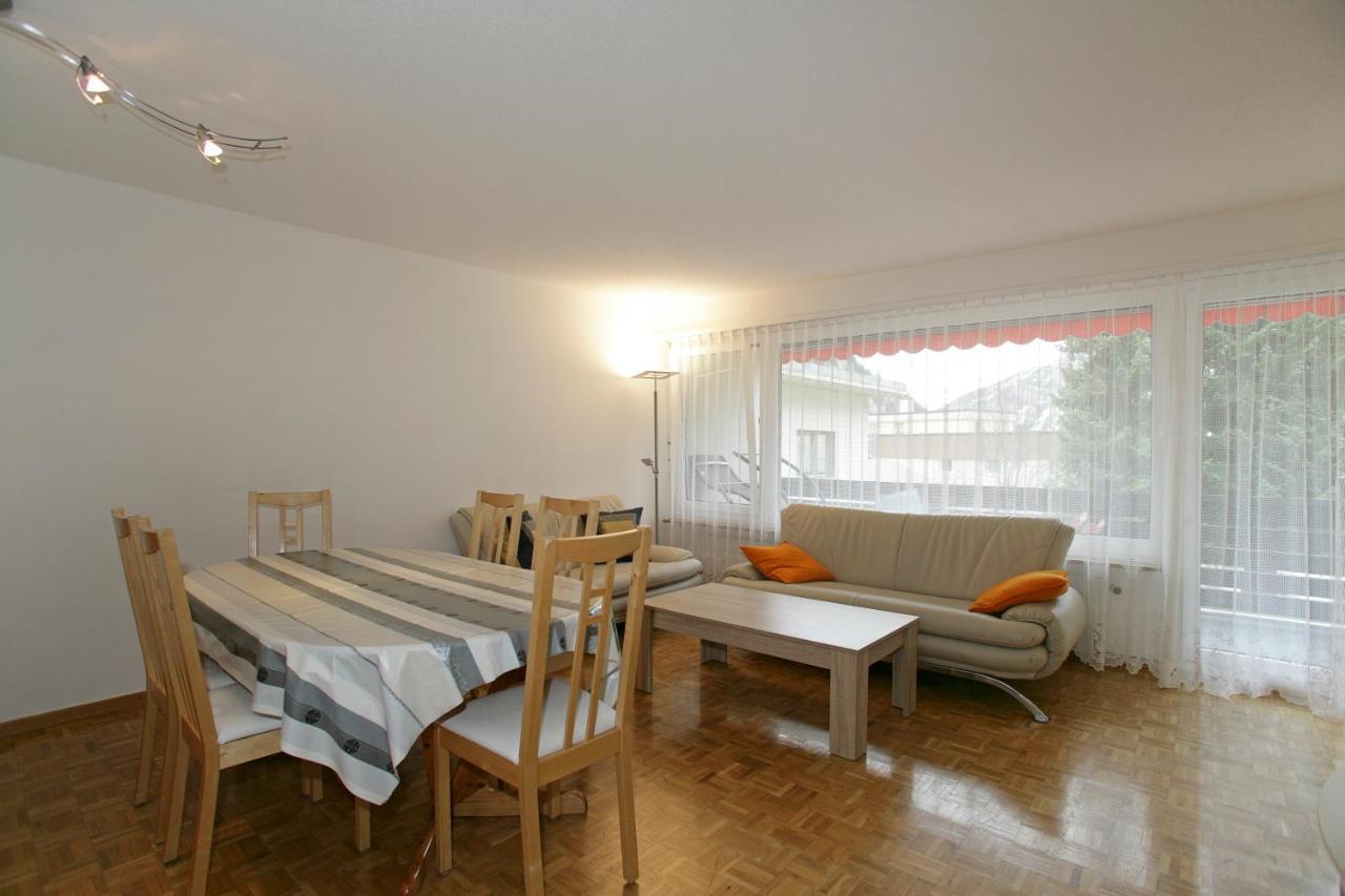 Apartments Haus Quelle Leukerbad Bagian luar foto