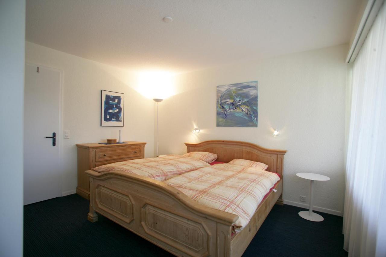 Apartments Haus Quelle Leukerbad Bagian luar foto