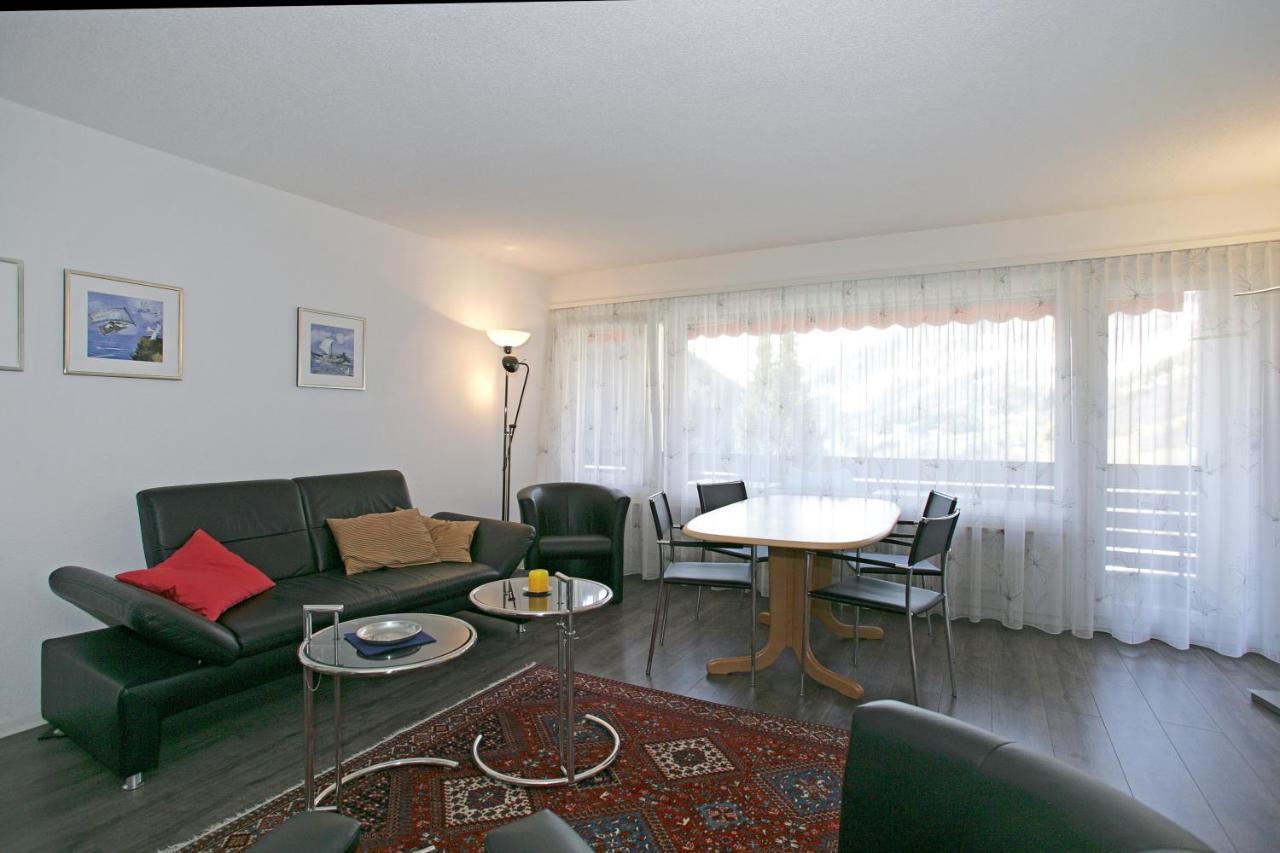 Apartments Haus Quelle Leukerbad Bagian luar foto